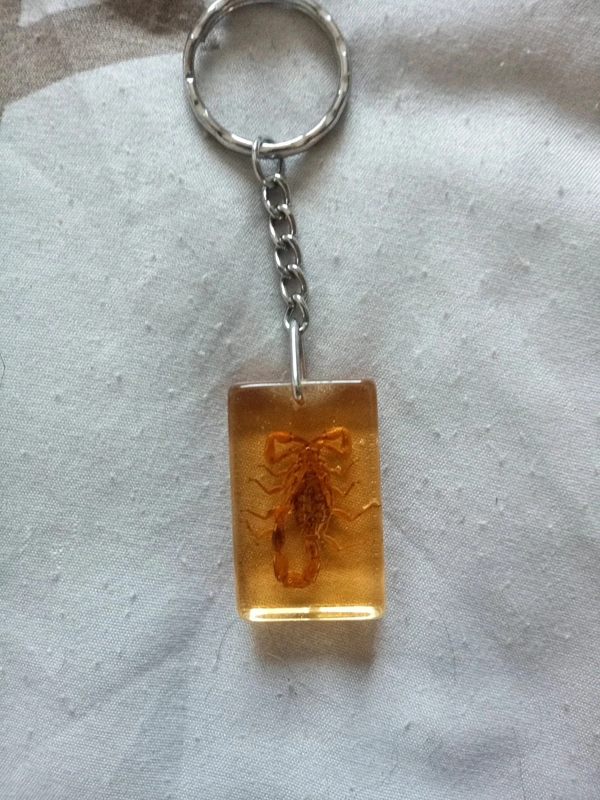 Scorpion Echt sleutelhanger in hars – photo 4